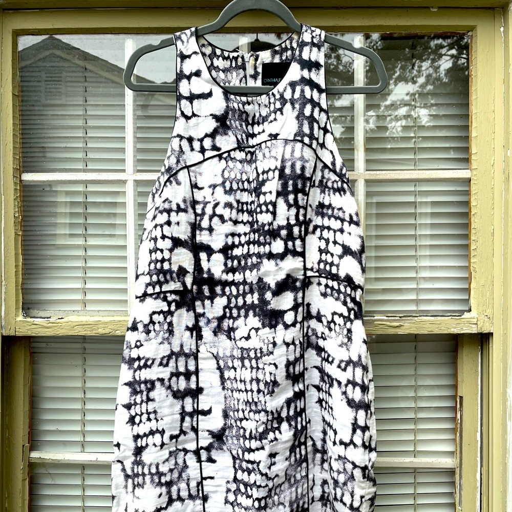 Cynthia Rowley sleeveless linen dress